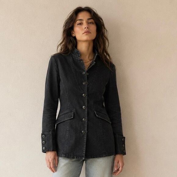 Casa Grande Jackets & Blazers - Y2K Casagrande Cotton Jacket Large 90s Minimalist French Utility Style